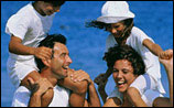 Happy Healthy Family 